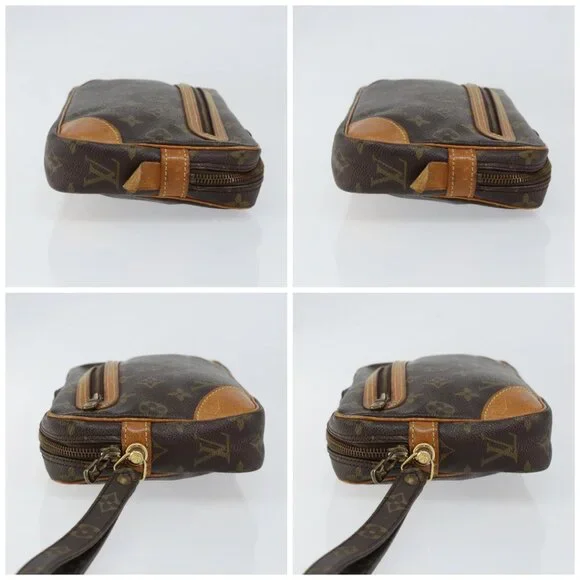 LOUIS VUITTON Monogram Marly Dragonne GM Clutch Bag M51825 LV Auth BA7588 - Picture 16 of 16